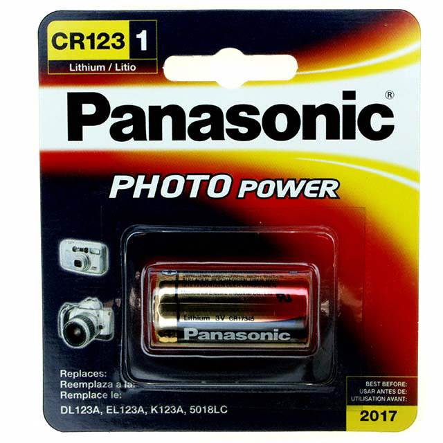 CR-123APA/1B Panasonic - BSG  Piles non rechargeables (primaires)